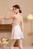  Váy lụa satin D2591 