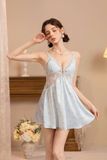  Váy lụa satin D2591 