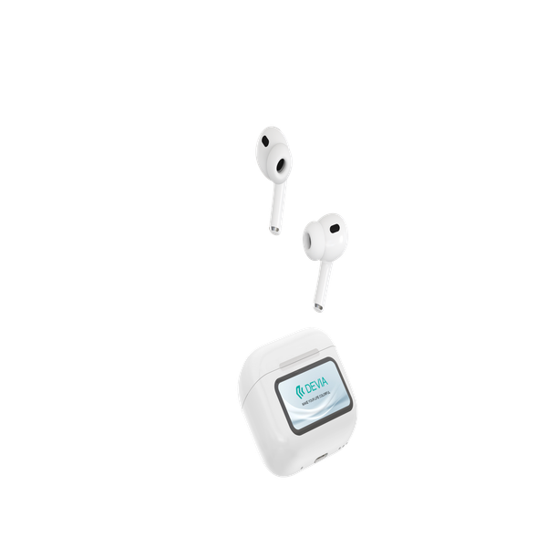 Tai nghe bluetooth ANC với màn hình cảm ứng LCD TWS Pro2 EM062 Devia