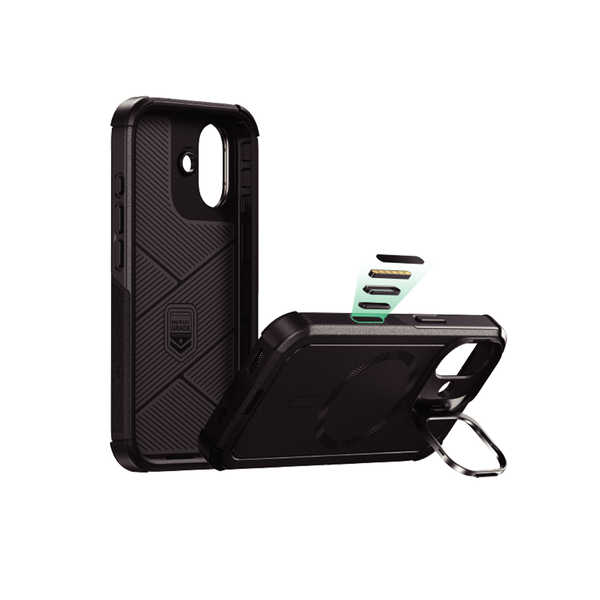 Ốp lưng ESR Cyber Tough Case kèm giá đỡ HaloLock cho iPhone 17