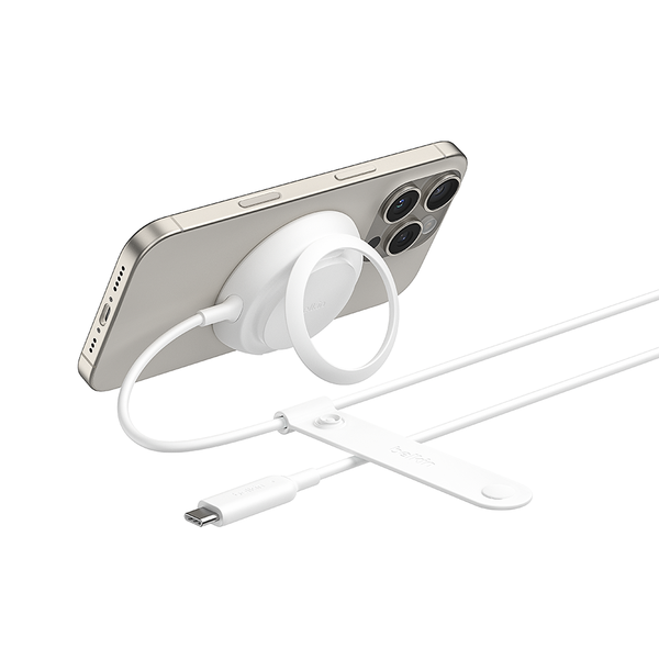 Đế sạc không dây Belkin Magsafe Qi2 25W gập gọn round form