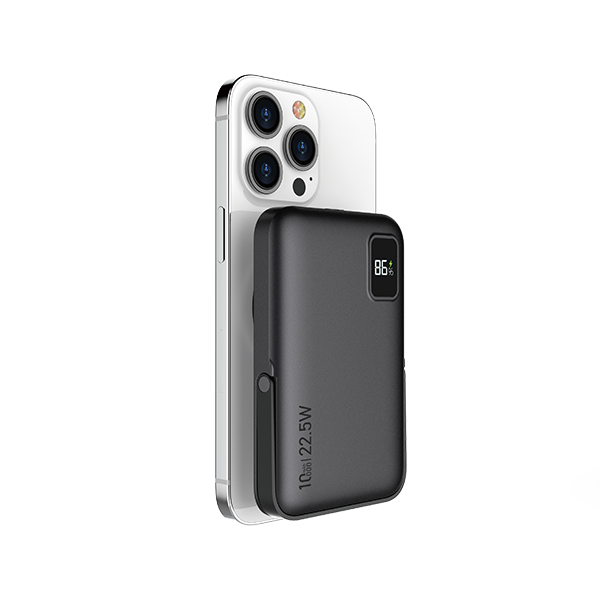 Pin Sạc Dự Phòng Không Dây Extreme Speed Series 10000mAh 22.5W với giá đỡ EP201 Devia