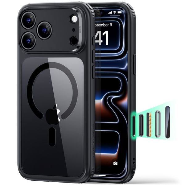 Ốp lưng ESR Classic Hybrid Magnetic (Camera Control) dành cho iPhone 17 Pro