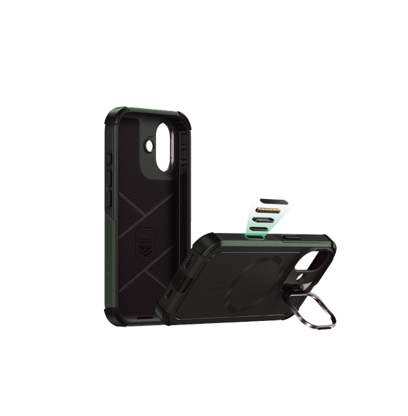 Ốp lưng ESR Cyber Tough Case kèm giá đỡ HaloLock cho iPhone 17