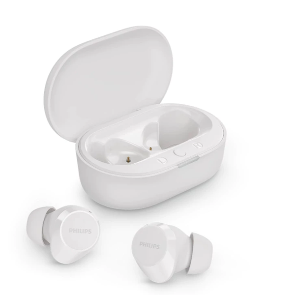 Tai nghe bluetooth không dây TWS Philips TAT1209, Bluetooth 5.3, Bass mạnh, Pin 18 giờ nhỏ gọn