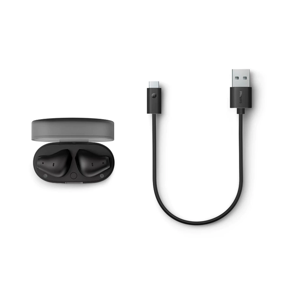 Tai nghe True Wireless Philips TAT2139BK, Bluetooth 5.3, Micro AI, Pin 28 giờ, App tùy chỉnh