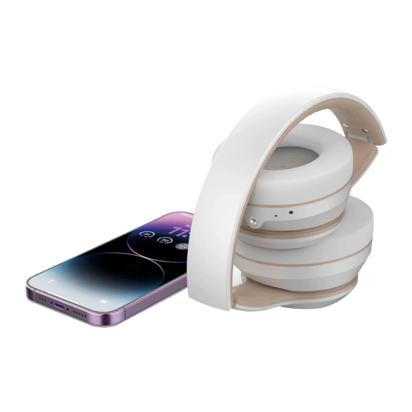 Tai nghe chụp tai không dây Devia V2 Kintone Series, bluetooth 5.2, nghe 24H, thiết kế over-ear