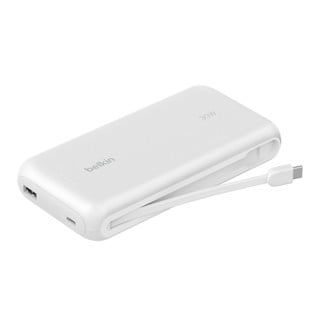 Pin sạc dự phòng Belkin Boost Charge 20.000 mAh, hỗ trợ sạc nhanh 30W PD, có dây sạc đầu USB-C