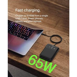 Pin sạc dự phòng Belkin BoostCharge Pro Power 20,000 mAh, sạc nhanh 65w PD màn hình hiển thị pin