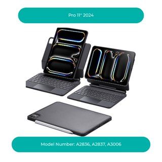 Bao da bàn phím ESR Magnetic Rebound 360 cho Pro 11