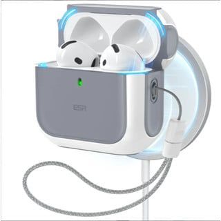 Ốp bảo vệ AirPod 4 ESR Orbit Hybrid Case (HaloLock) có dây đeo tay, chống sốc, sạc không dây