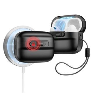 Ốp bảo vệ ESR Pro/Pro2  Pulse Magnetic Series (HaloLock) có dây đeo tay, chống sốc, sạc không dây