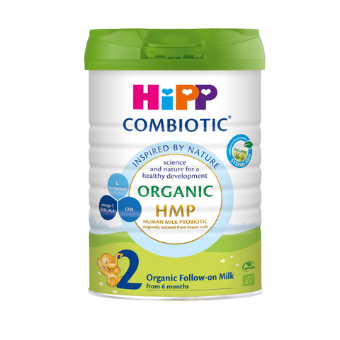 Sữa bột công thức HiPP 2 Organic Combiotic 800g bổ sung DHA trực tiếp dành cho trẻ nhỏ