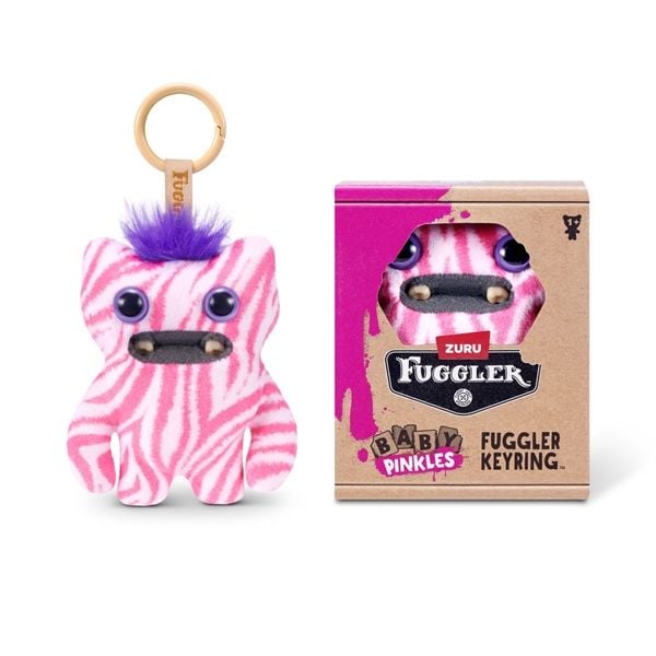  Đồ Chơi Sưu Tầm ZURU TOYS Fuggler Baby Pinkles Keyrings 3.5