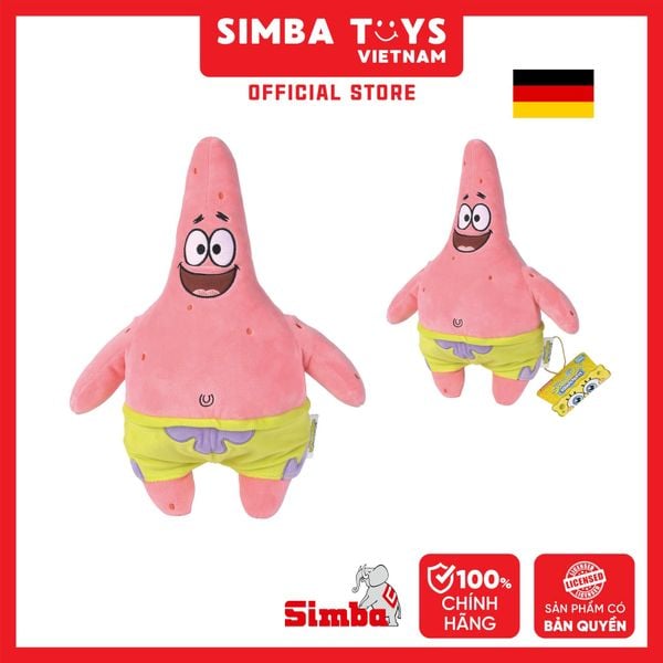  Đồ Chơi Sưu Tầm SIMBA TOYS Spongebob Plush 35cm - Patrick 109491001 - Simba Toys Vietnam 