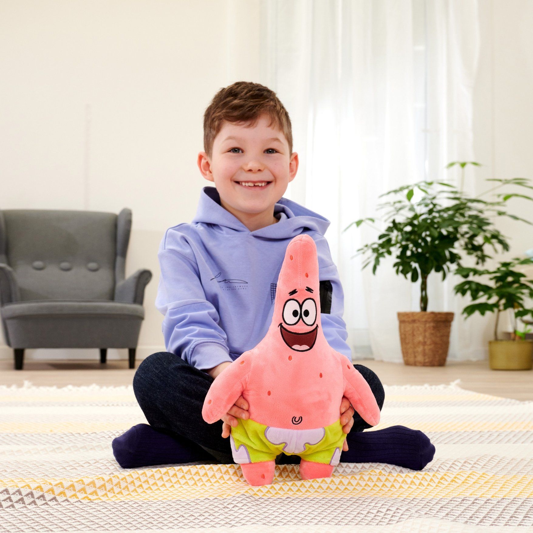  Đồ Chơi Sưu Tầm SIMBA TOYS Spongebob Plush 35cm - Patrick 109491001 - Simba Toys Vietnam 