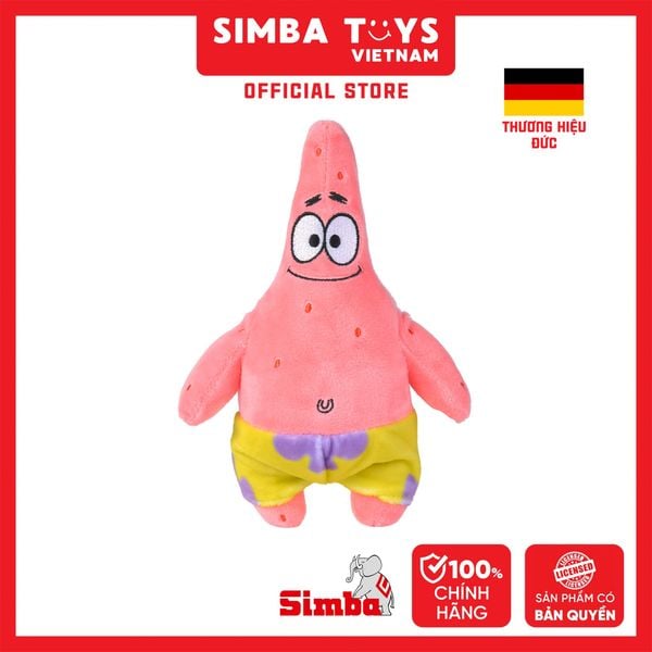  Đồ Chơi Sưu Tầm SIMBA TOYS Spongebob Plush 20cm - Patrick 109491002 