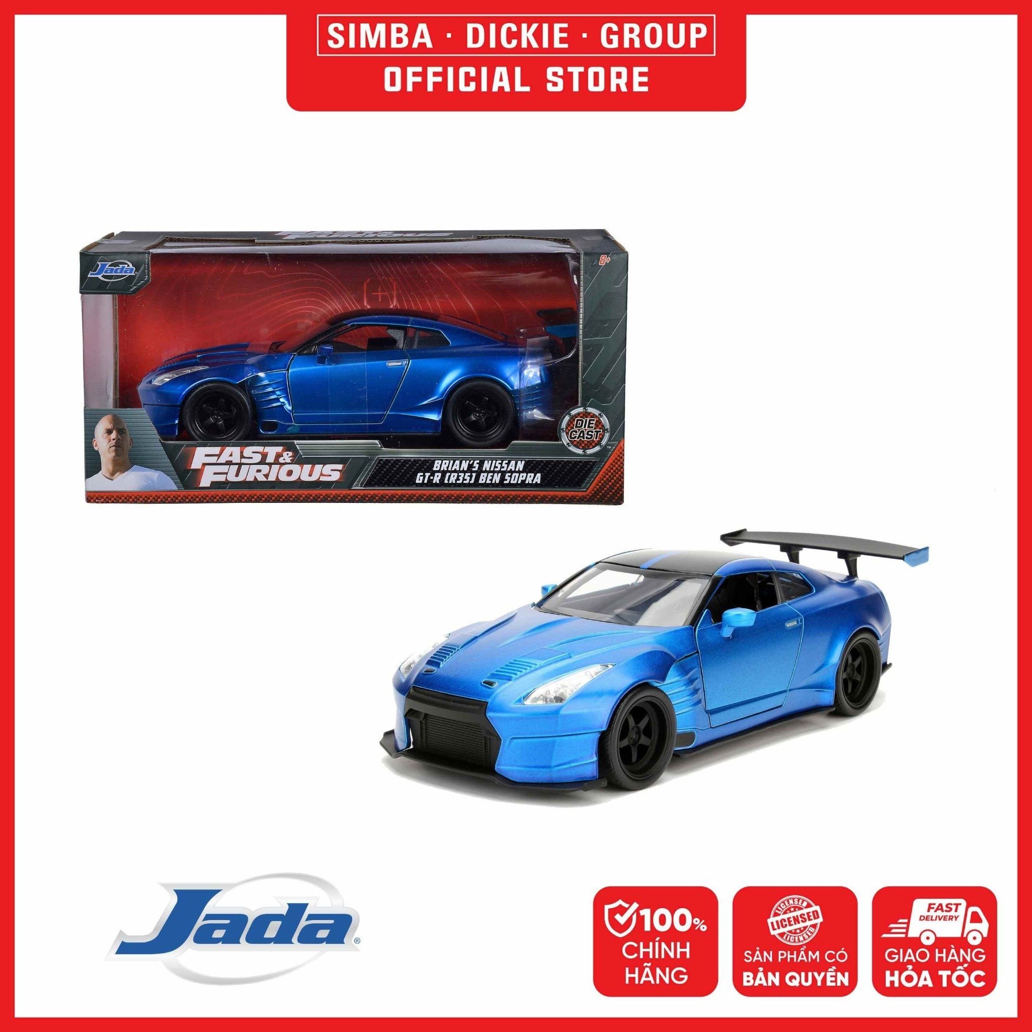  [CHỌN MẪU] Đồ Chơi Xe Mô Hình JADA TOYS Fast&Furious 1:24 Scale - Simba Toys Vietnam 