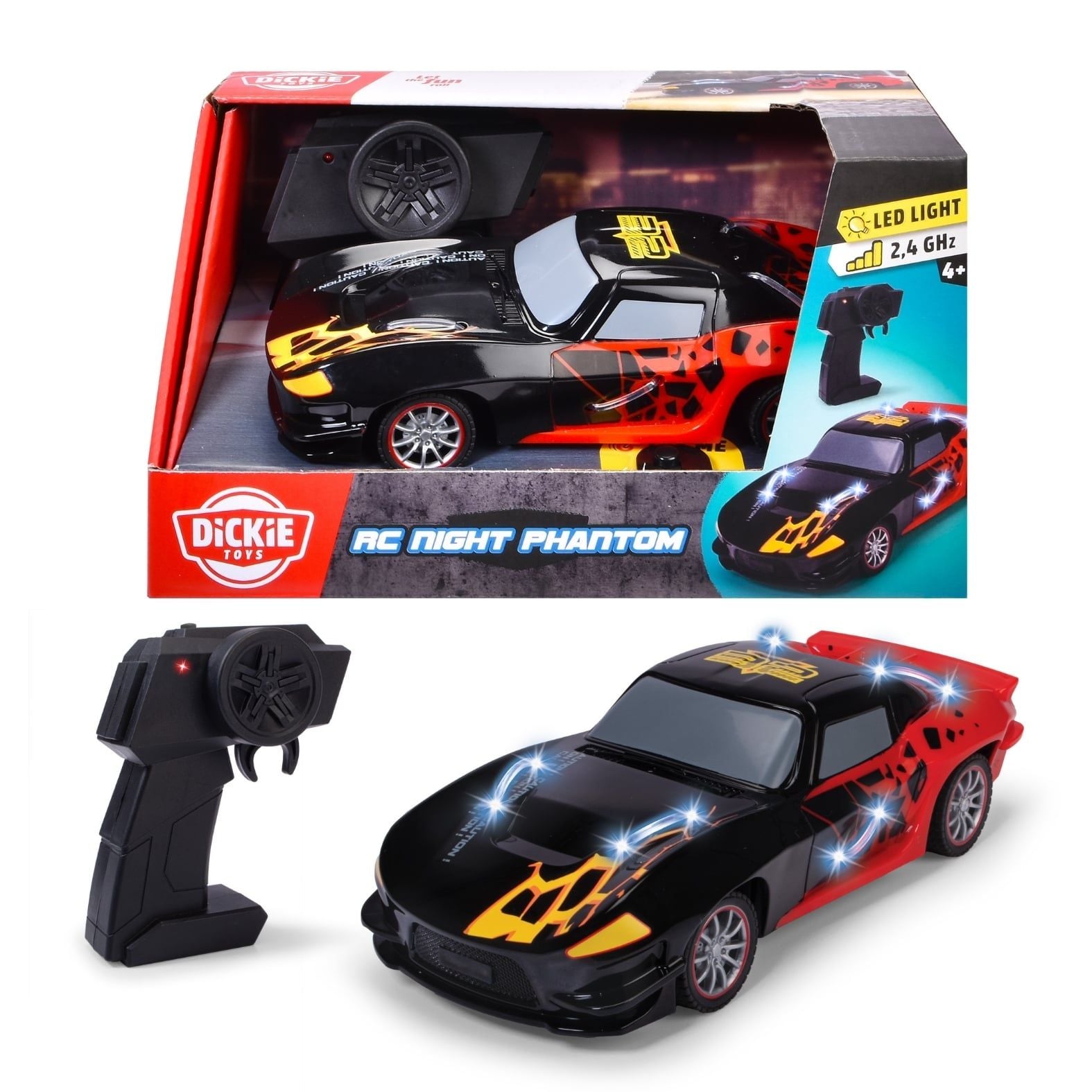  Đồ Chơi Xe Điều Khiển DICKIE TOYS RC Night Phantom 201103018 - Simba Toys Vietnam 