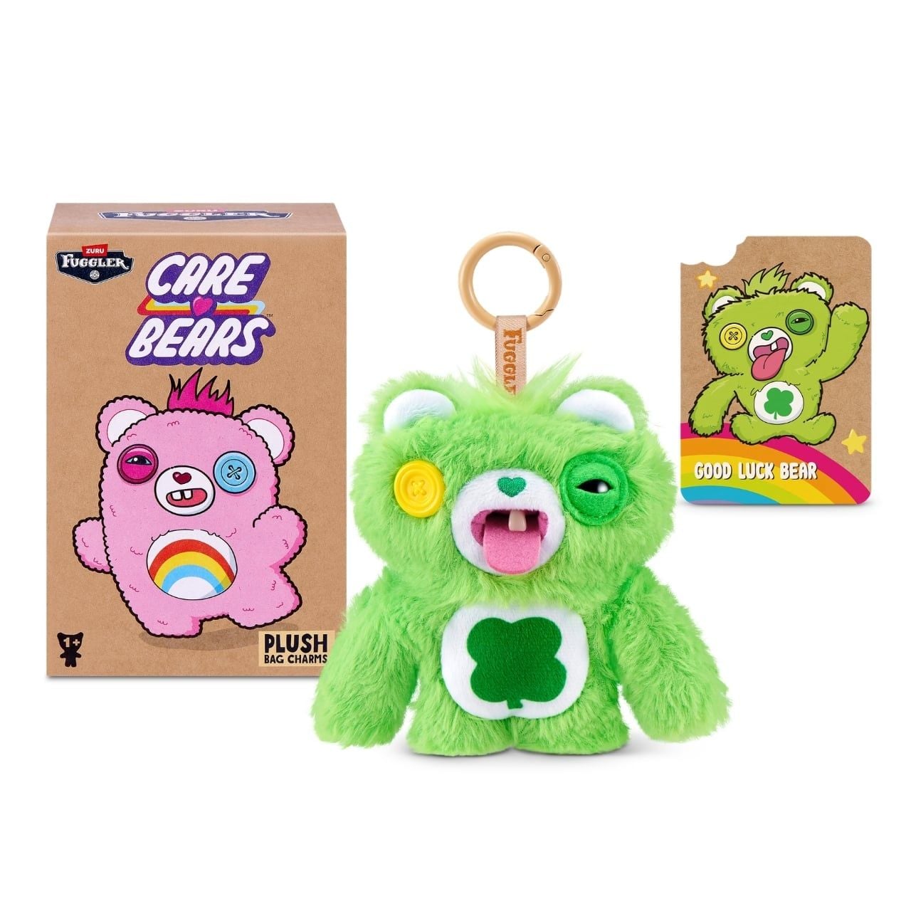  Đồ Chơi Sưu Tầm Hộp Mù ZURU TOYS Fuggler Care Bears Keyrings 5