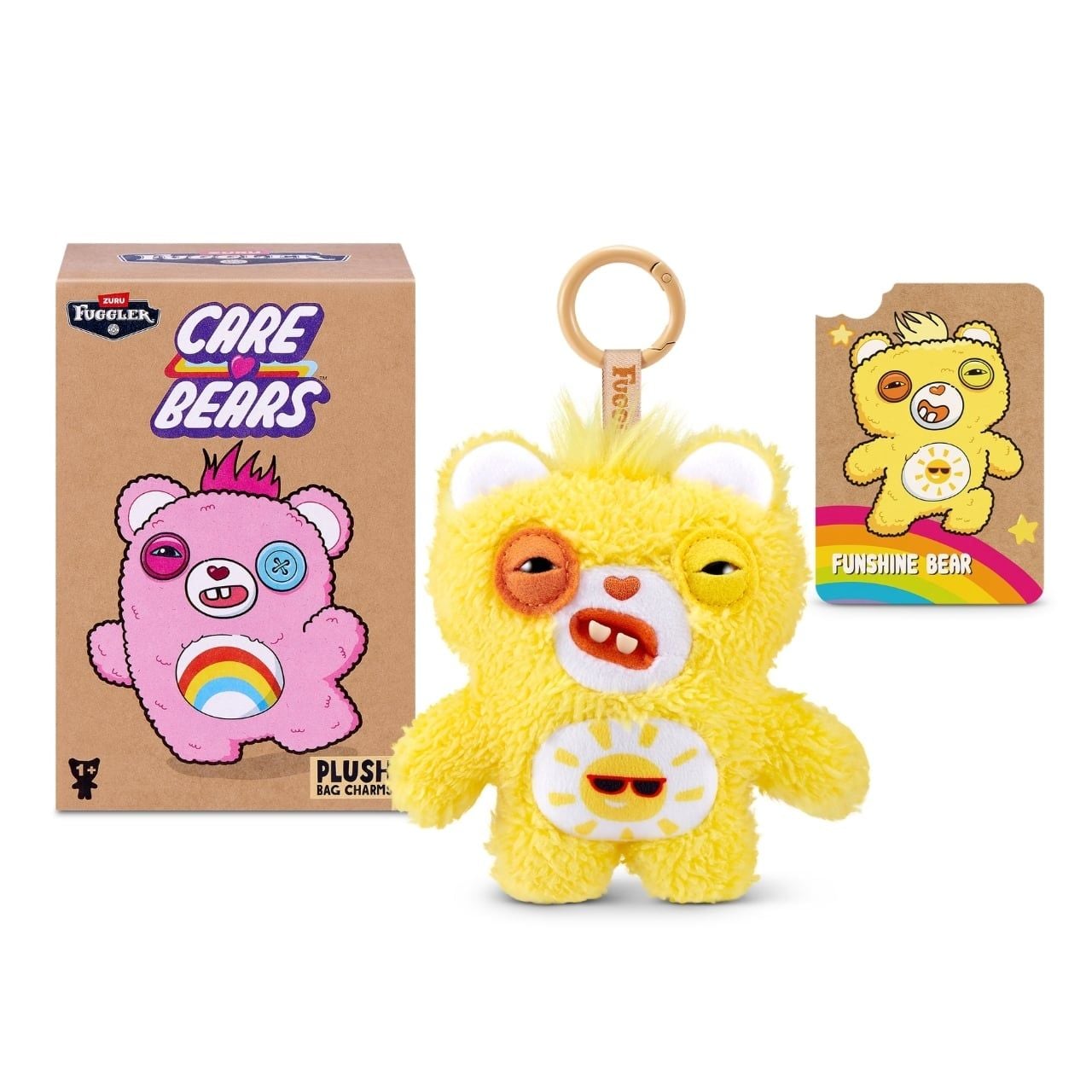  Đồ Chơi Sưu Tầm Hộp Mù ZURU TOYS Fuggler Care Bears Keyrings 5