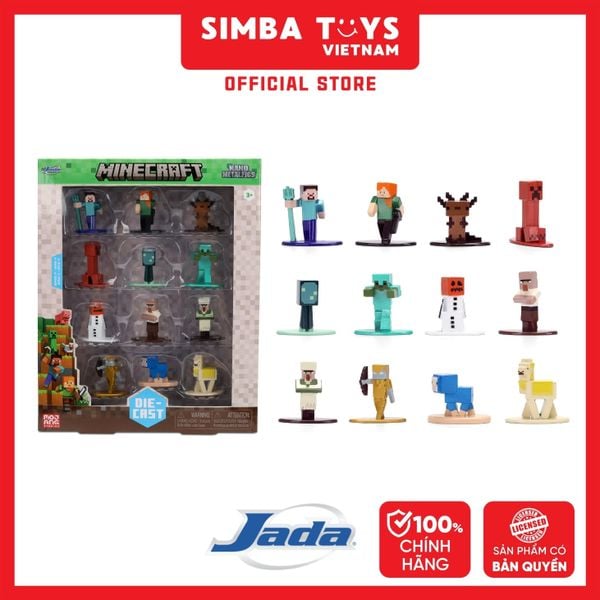  Đồ Chơi Mô Hình Sưu Tầm JADA TOYS Minecraft 1.65