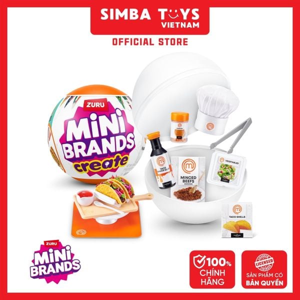  Đồ Chơi Sưu Tầm ZURU TOYS Mini Brands Master Chef Series 2 77773 - Simba Toys Vietnam 