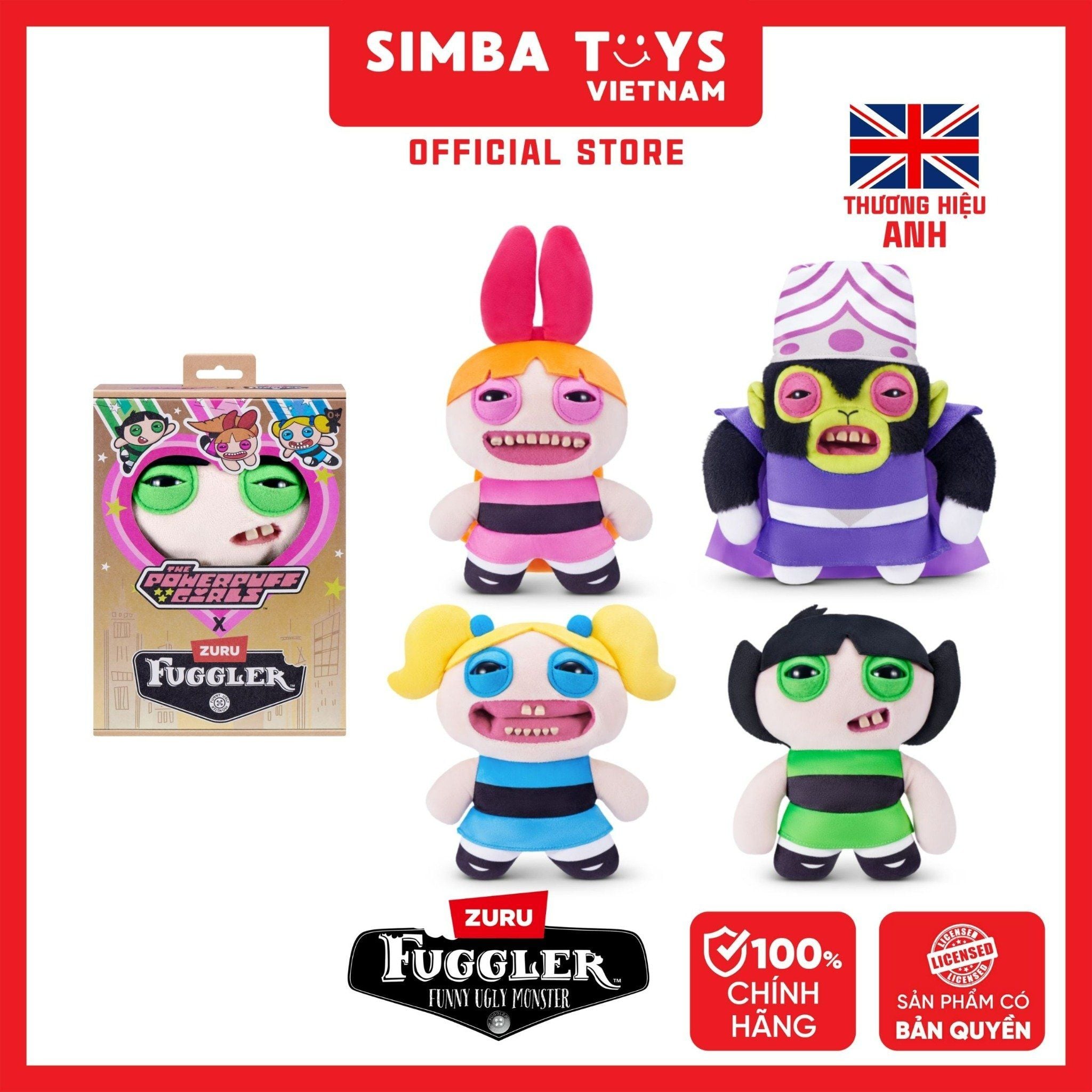  Đồ Chơi Sưu Tầm ZURU TOYS Fuggler Powerpuff Girls 9