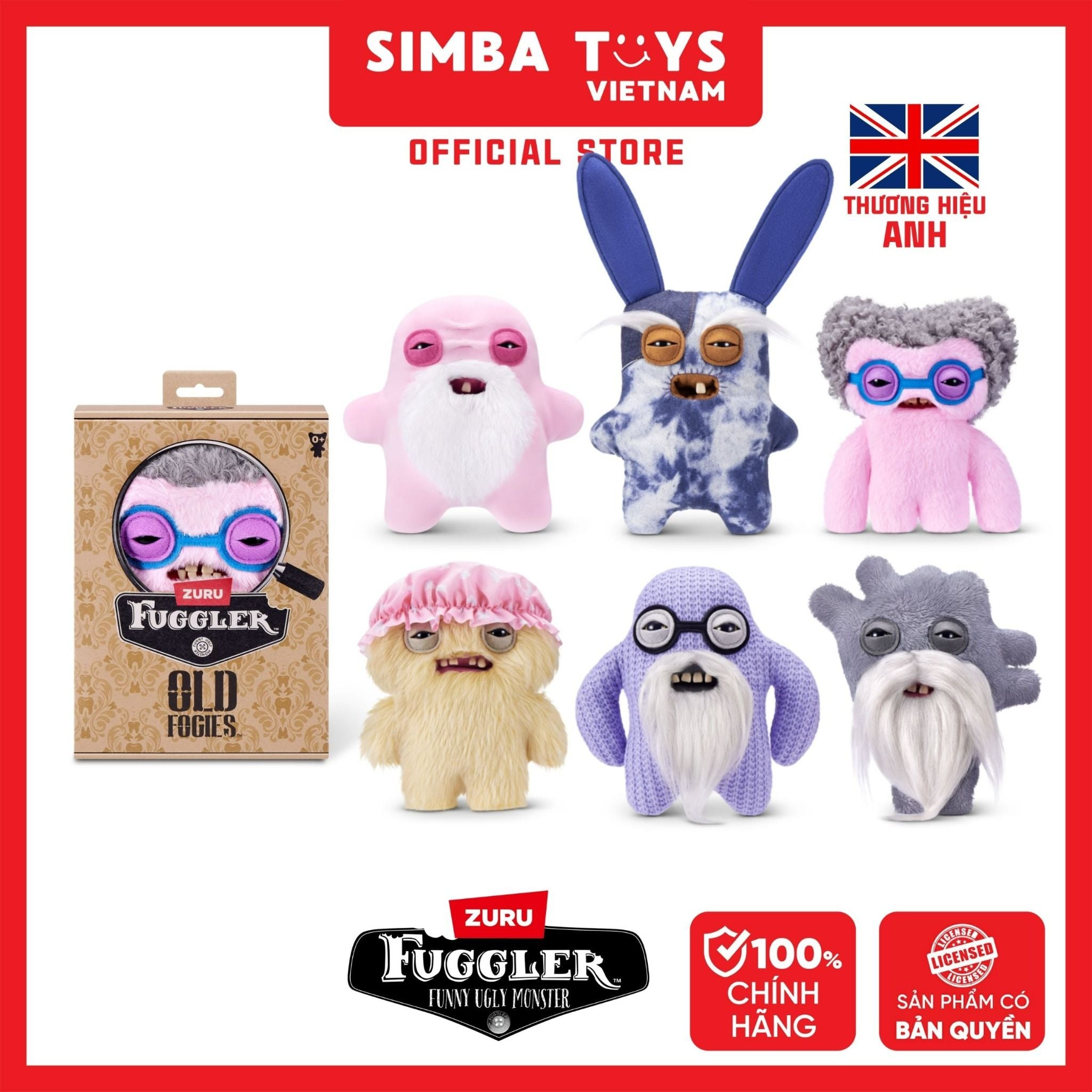  Đồ Chơi Sưu Tầm ZURU TOYS Fuggler Old Fogies 9