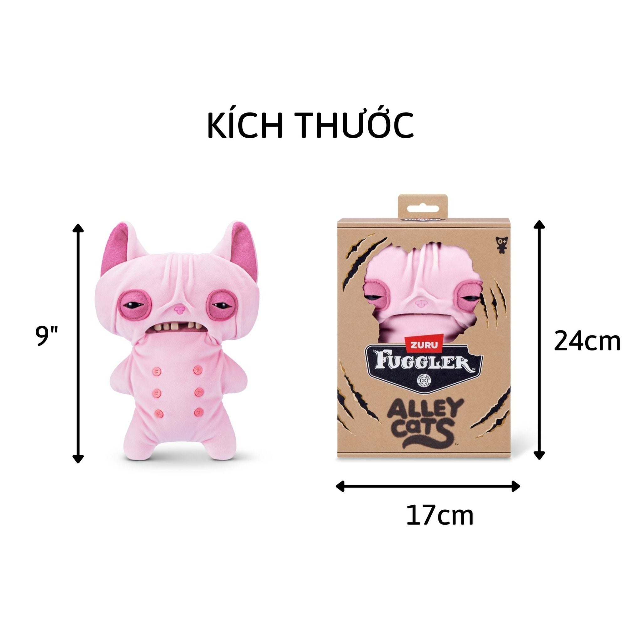  Đồ Chơi Sưu Tầm ZURU TOYS Fuggler Alley Cats 9