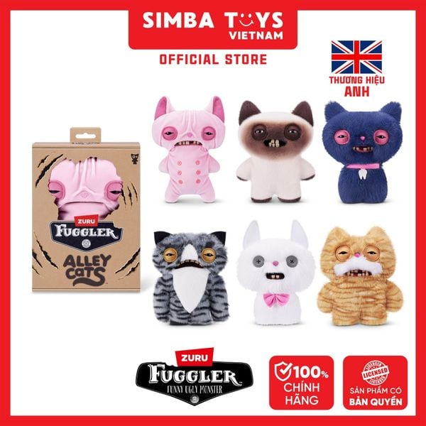  Đồ Chơi Sưu Tầm ZURU TOYS Fuggler Alley Cats 9