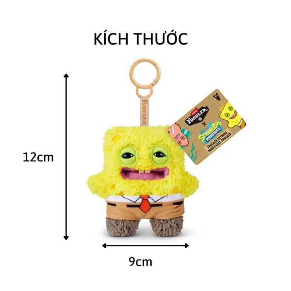  Đồ Chơi Sưu Tầm ZURU TOYS Fuggler Spongebob Keyrings 5