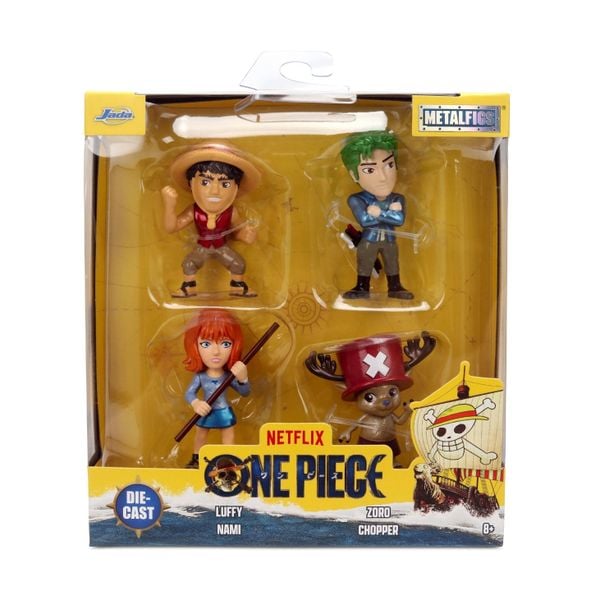  Bộ 4 Đồ Chơi Mô Hình Sưu Tầm JADA TOYS One Piece 2.5