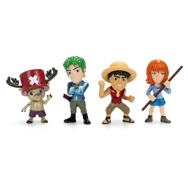  Bộ 4 Đồ Chơi Mô Hình Sưu Tầm JADA TOYS One Piece 2.5