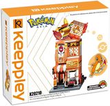  Đồ Chơi Lắp Ráp KEEPPLEY Pokemon - Charmander Hotpot Restaurant K20210 Building Block 