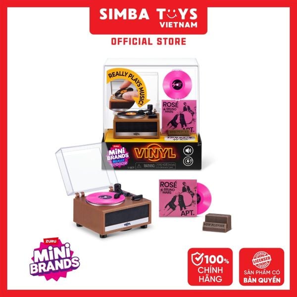  Đồ Chơi Sưu Tầm ZURU TOYS Mini Brands Vinyl Playset Cube 77794 - Simba Toys Vietnam 