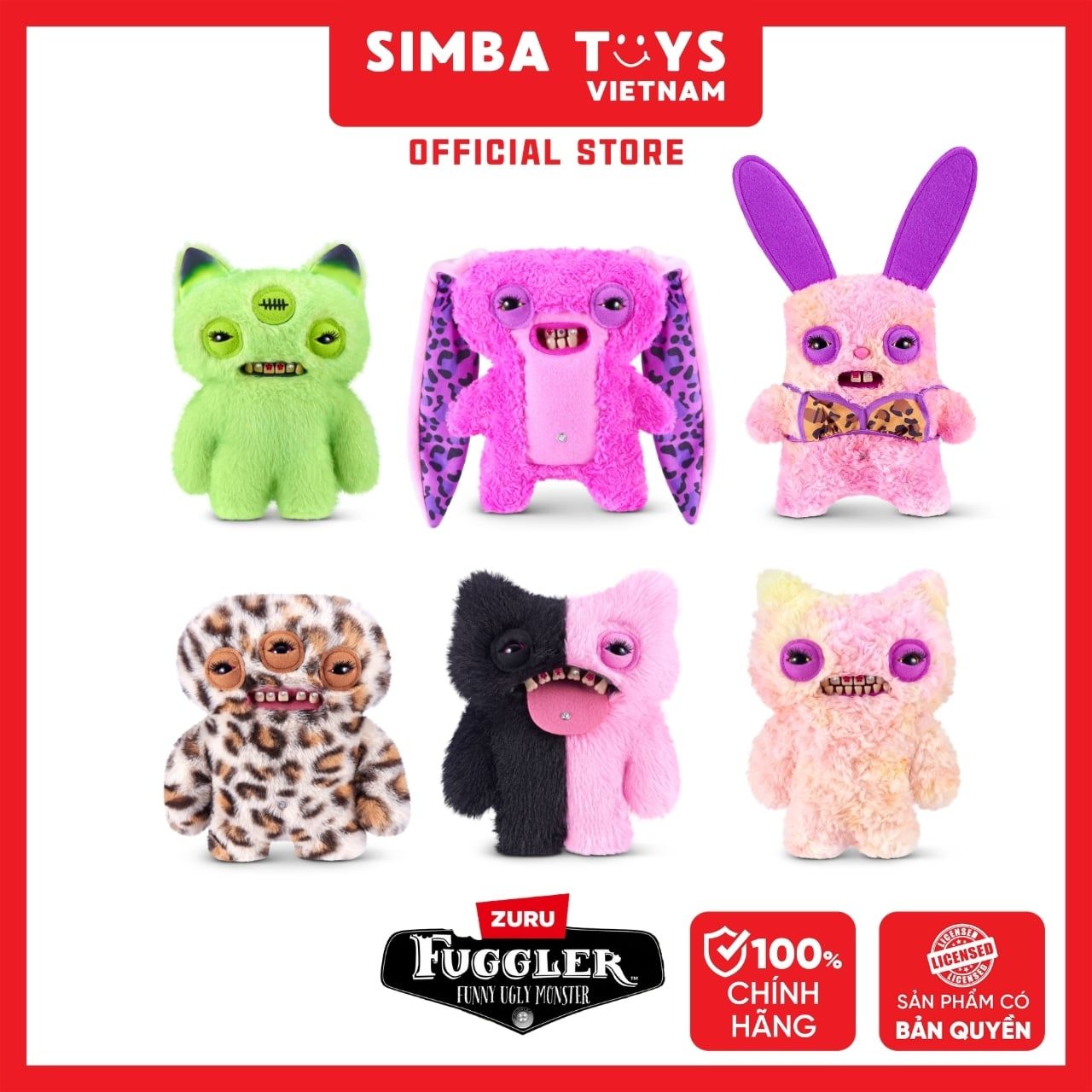  Đồ Chơi Sưu Tầm Quái Thú Nổi Loạn ZURU TOYS Fuggler Baddies Fuggs 9