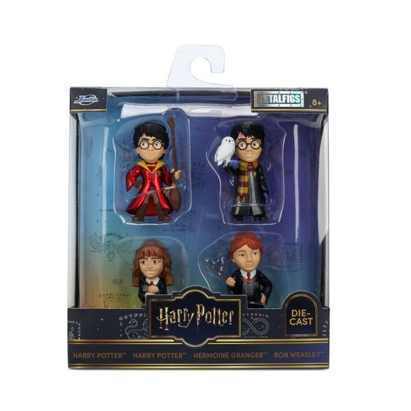  Bộ 4 Đồ Chơi Mô Hình Sưu Tầm JADA TOYS Harry Potter 2.5