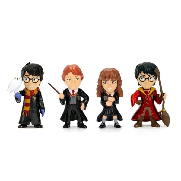  Bộ 4 Đồ Chơi Mô Hình Sưu Tầm JADA TOYS Harry Potter 2.5