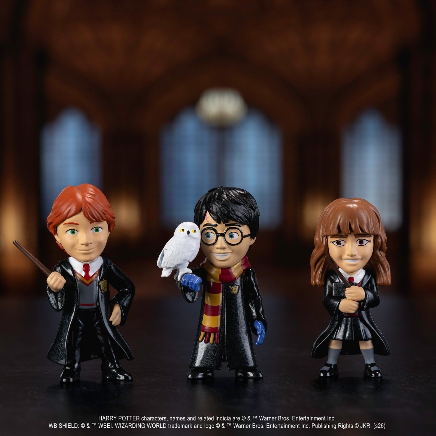  Bộ 4 Đồ Chơi Mô Hình Sưu Tầm JADA TOYS Harry Potter 2.5