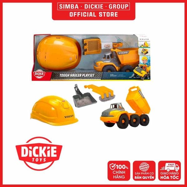  Bộ Đồ Chơi Xây Dựng DICKIE TOYS Volvo Tough Hauler Playset 203729014 - Simba Toys Vietnam 