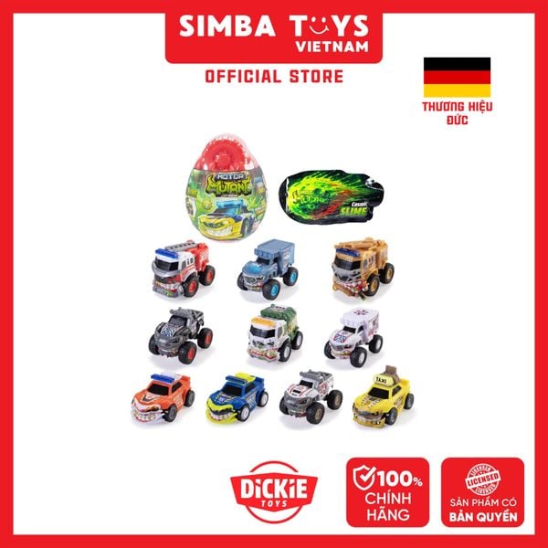  Đồ Chơi Trứng Xe Bất Ngờ DICKIE TOYS Motor Mutants - Simba Toys Vietnam 