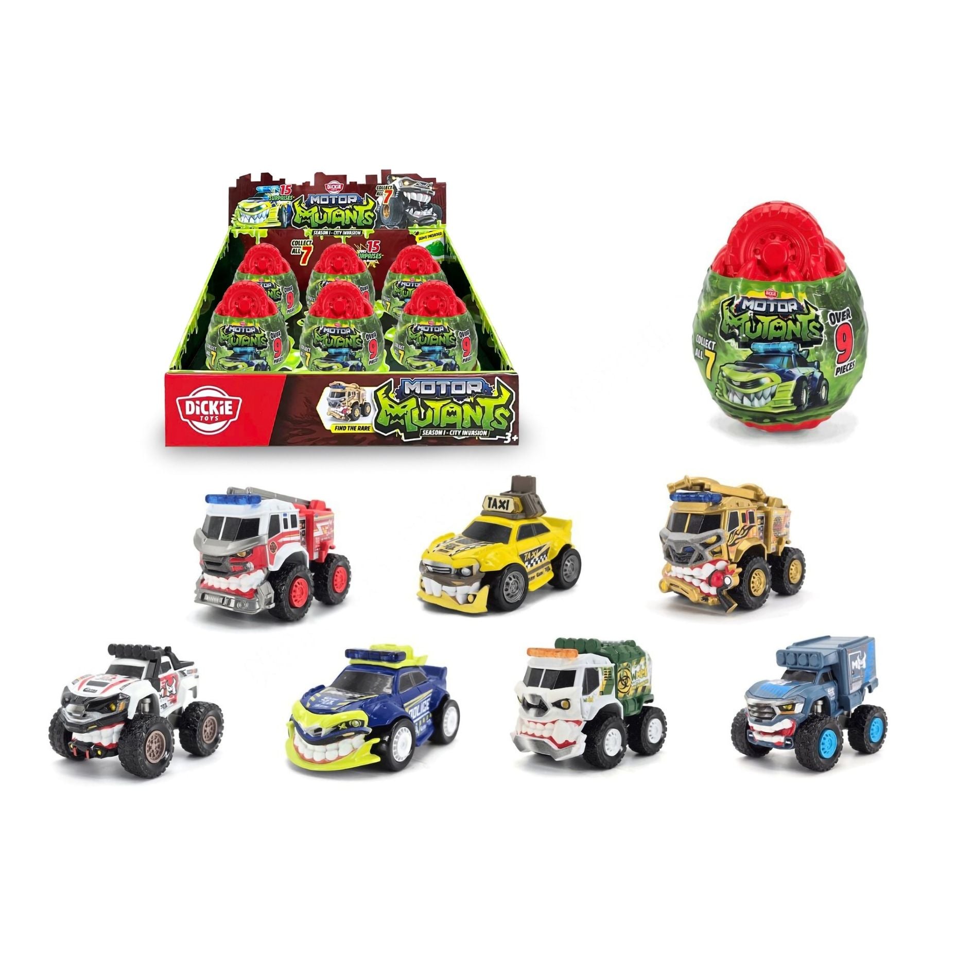  Đồ Chơi Trứng Xe Bất Ngờ DICKIE TOYS Motor Mutants - Simba Toys Vietnam 