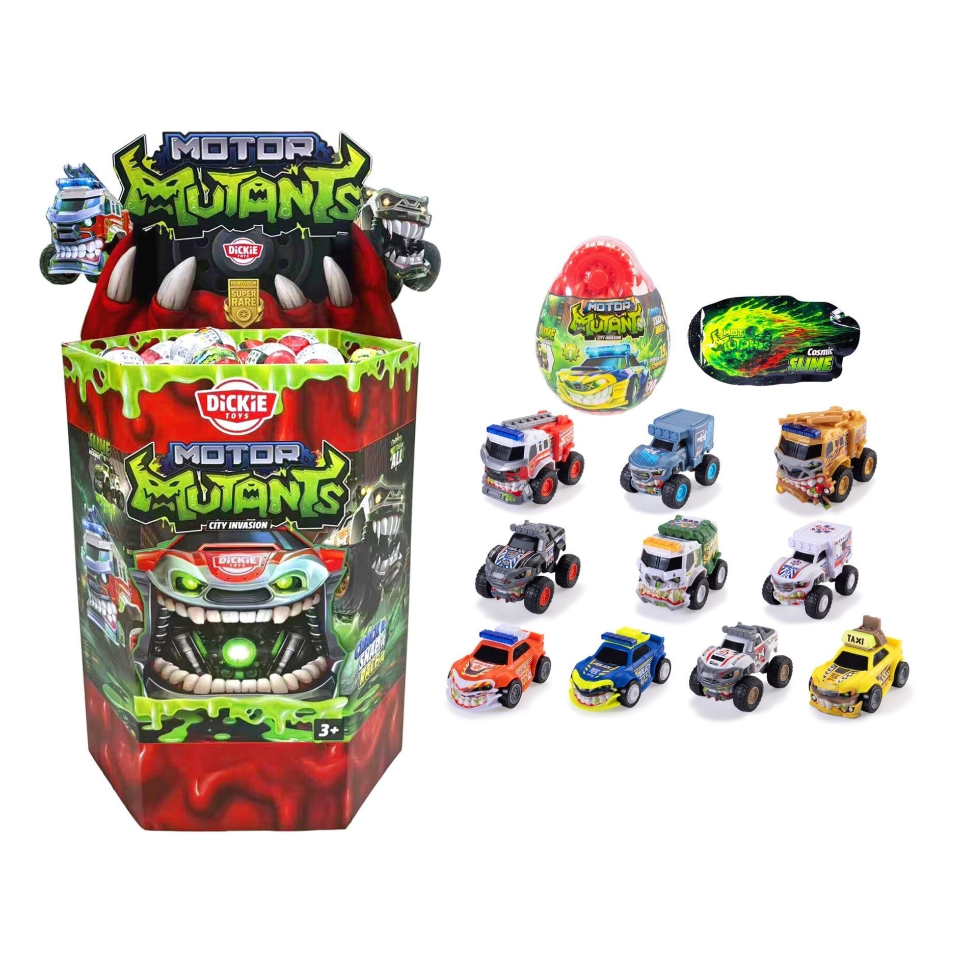  Đồ Chơi Trứng Xe Bất Ngờ DICKIE TOYS Motor Mutants - Simba Toys Vietnam 