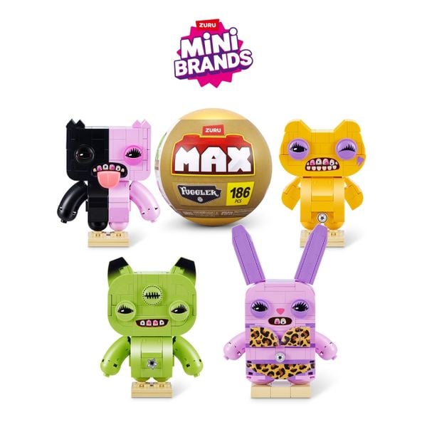  Đồ Chơi Sưu Tầm ZURU TOYS MAX Premium Fuggler Baddies 83245 - Simba Toys Vietnam 