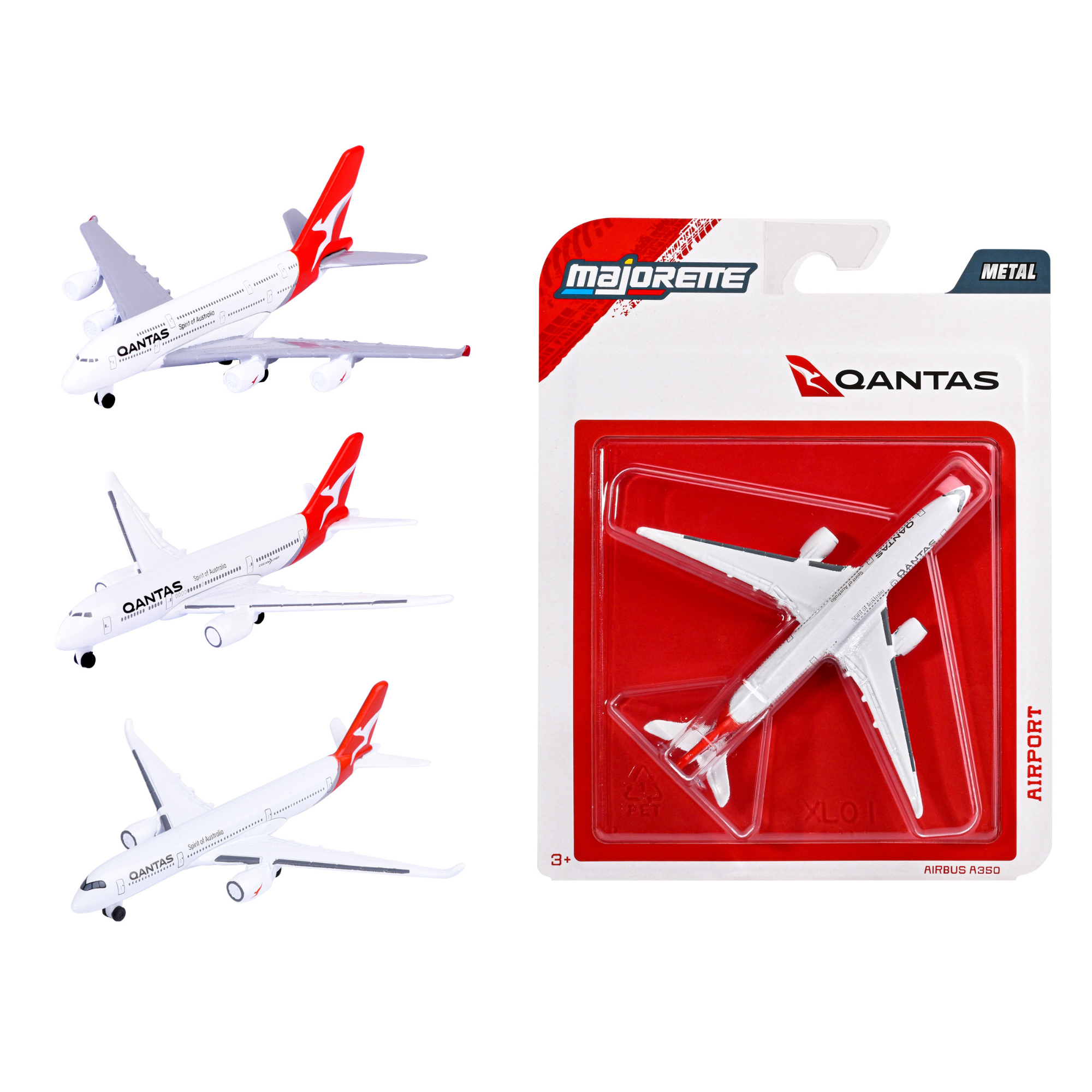  Đồ Chơi Mô Hình MAJORETTE Máy Bay Qantas 8503001000IKN - Simba Toys Vietnam 