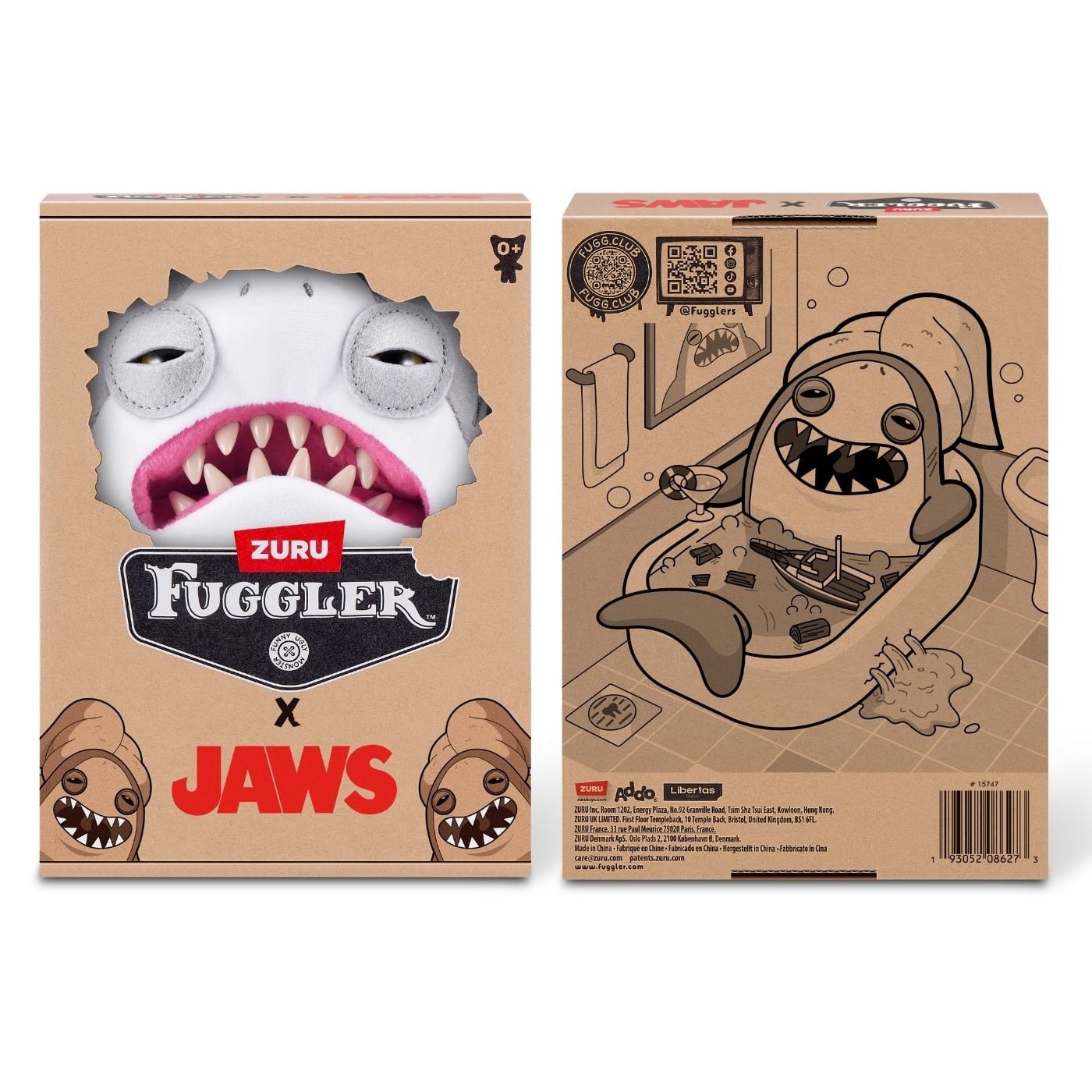  Đồ Chơi Sưu Tầm Quái Thú Cá Mập ZURU TOYS Fuggler JAWS 9