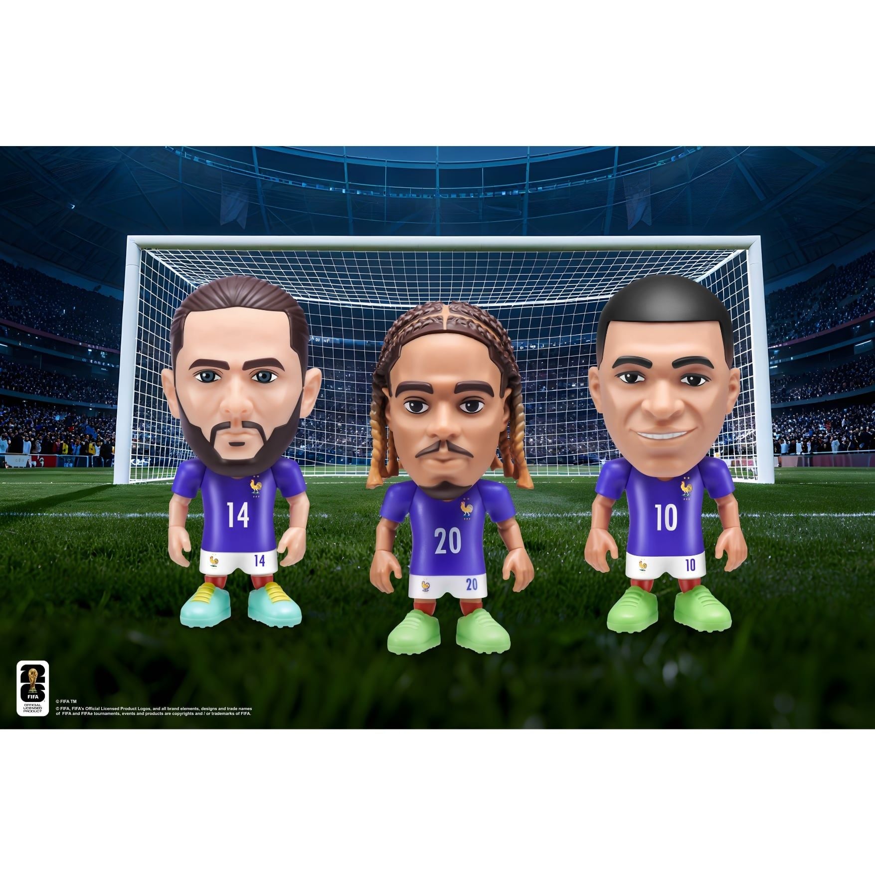  Đồ Chơi Sưu Tầm ZURU TOYS FIFA Ballers Global 77792 - Simba Toys Vietnam 