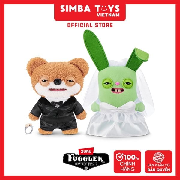  Đồ Chơi Sưu Tầm Đám Cưới Quái Thú ZURU TOYS Fuggler Wedding Fuggs 9