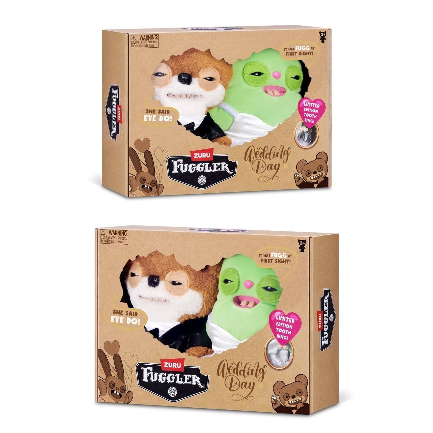  Đồ Chơi Sưu Tầm Đám Cưới Quái Thú ZURU TOYS Fuggler Wedding Fuggs 9
